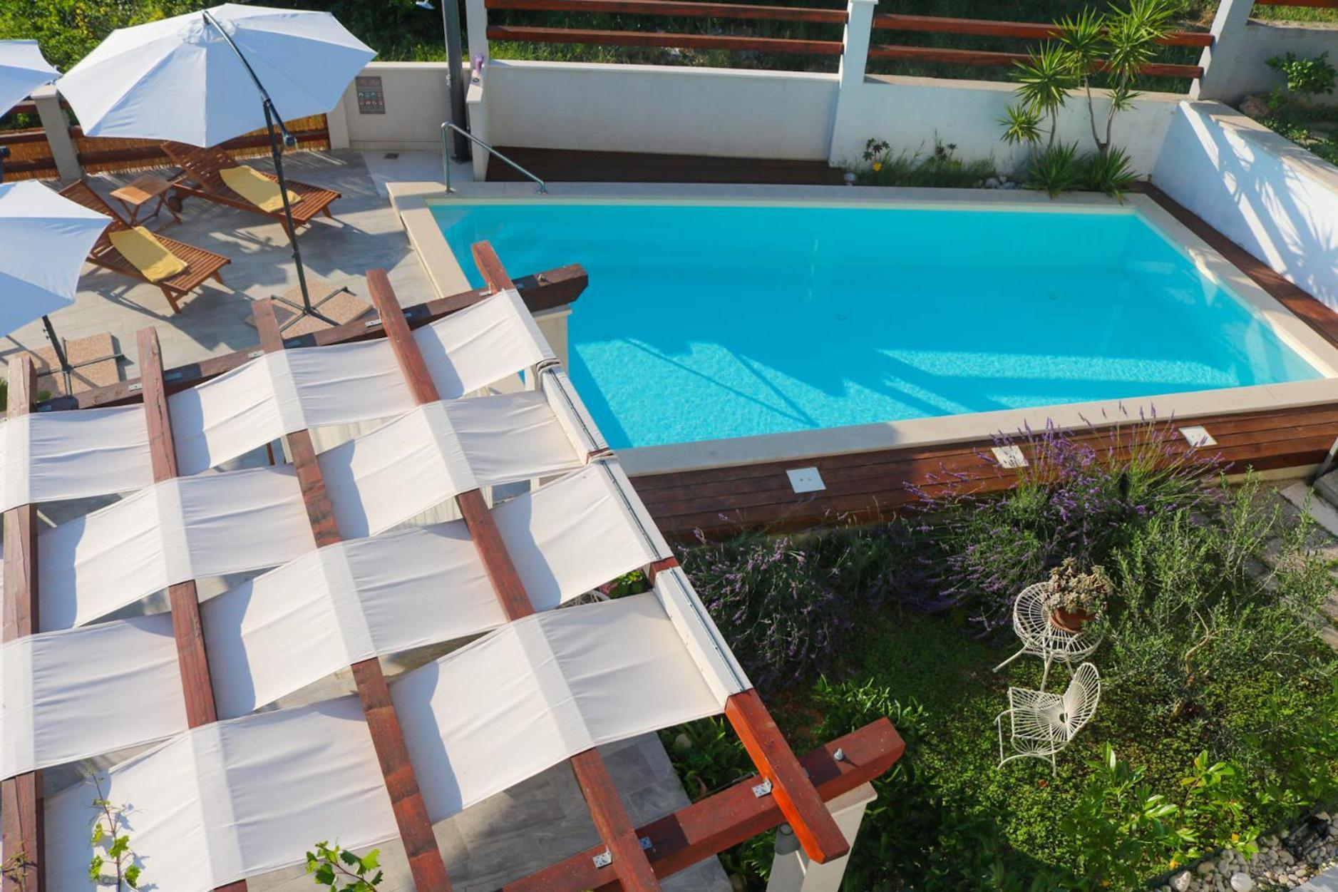 Villa My Rose With A Private Pool Mlini Eksteriør bilde
