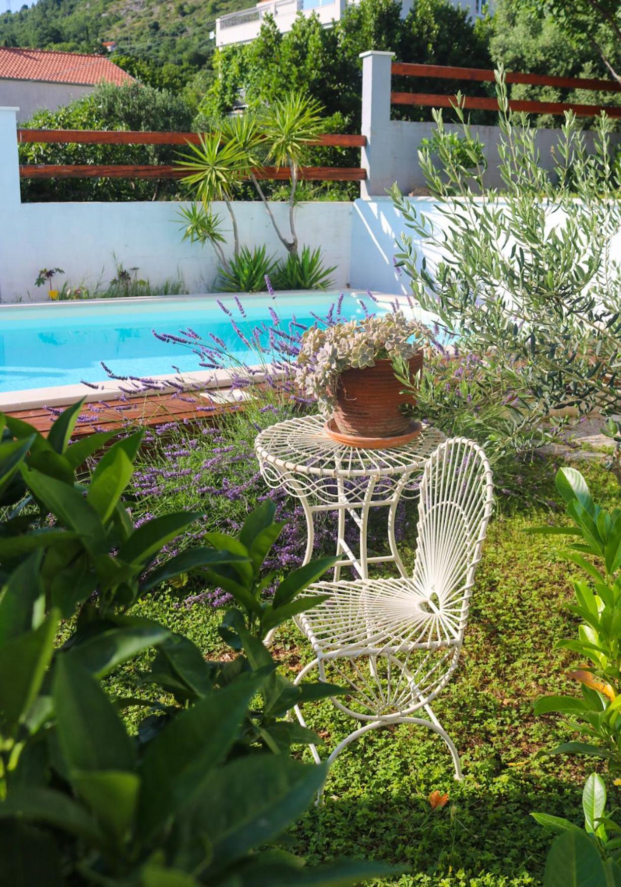 Villa My Rose With A Private Pool Mlini Eksteriør bilde